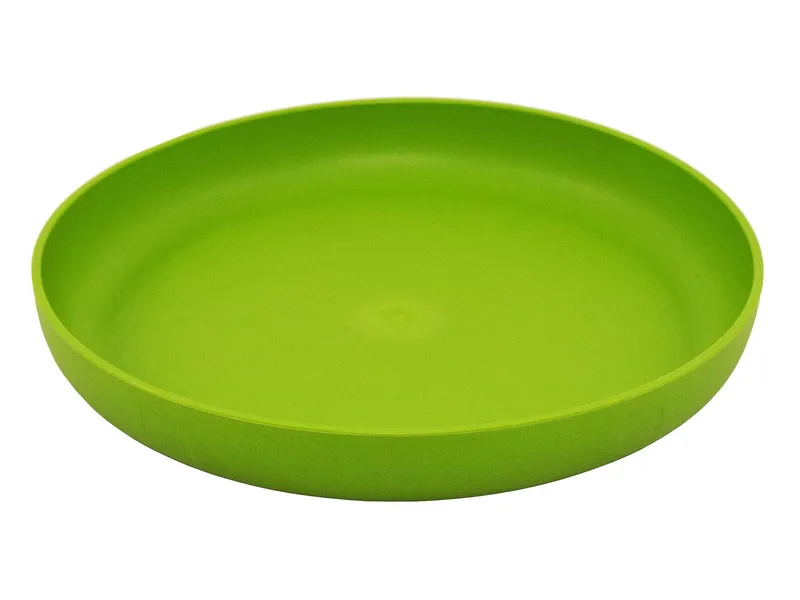 ajaa ajaa Kindergeschirr Teller Höhe 2,4 cm, Durchmesser 18 cm, Grün, – Produktbild 1 von 1