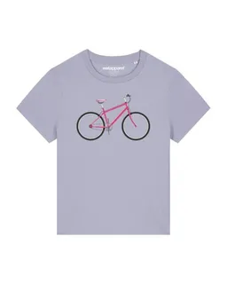 watapparel watapparel T-Shirt Frauen Pink Bike – Produktbild 1 von 1