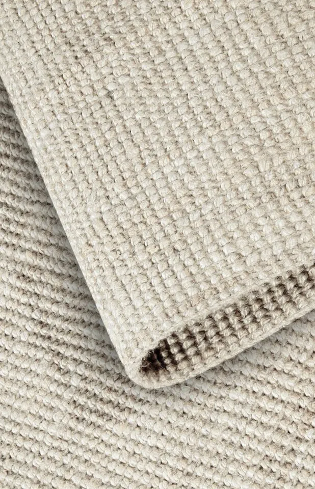 Villeroy & Boch Villeroy & Boch Teppich Rosalie Juteteppich, rechteckig, Höhe: 10 mm, Läufer, 100% Jute, Natur, Wohnzimmer, Esszimmer, Schlafzimmer, Weiß, – Produktbild 5 von 8