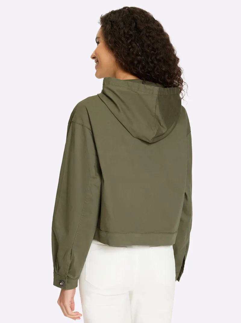 heine Jeansjacke, Khaki, – Produktbild 2 von 2