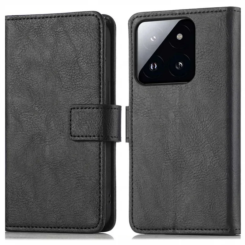 imoshion imoshion Luxuriöse Klapphülle für das Xiaomi 14T Pro, Schwarz, – Produktbild 1 von 1