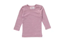 People Wear Organic People Wear Organic Langarmshirt aus Baumwolle, Wolle und Seide, Baby Langarmshirt Bio Baumwolle, Bio Wolle – Produktbild 1 von 1