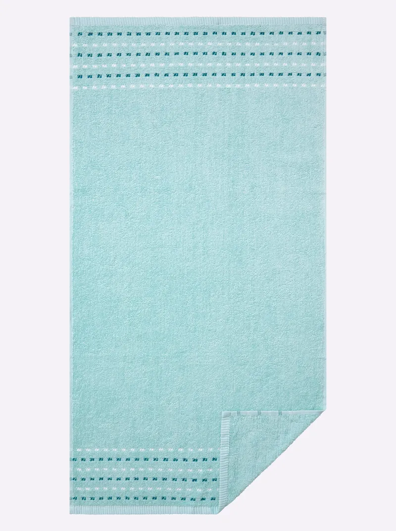 wäschepur Handtuch mint, Mint, – Produktbild 1 von 3