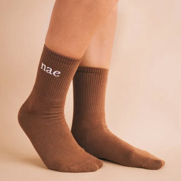 Nae Vegan Shoes Nae Vegan Shoes NAE Animal Friendly Socks - Pack 3, Red, – Produktbild 4 von 4