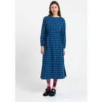 SUITE13LAB SUITE13LAB Damen vegan Kleid Ota Check Blue – Produktbild 1 von 1