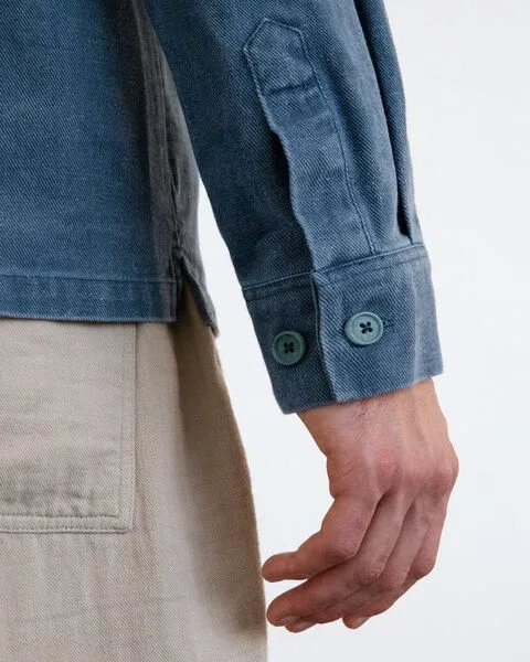Rotholz Rotholz Leisure Shirt - Washed Denim – Produktbild 4 von 7