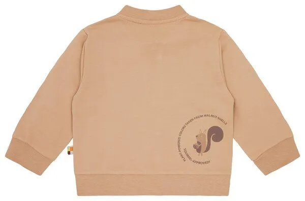 loud + proud loud + proud Babys & Kinder Jacke mit Pflanzenfarben gefärbt, GOTS zertifiziert, Walnut(braun), – Produktbild 3 von 3