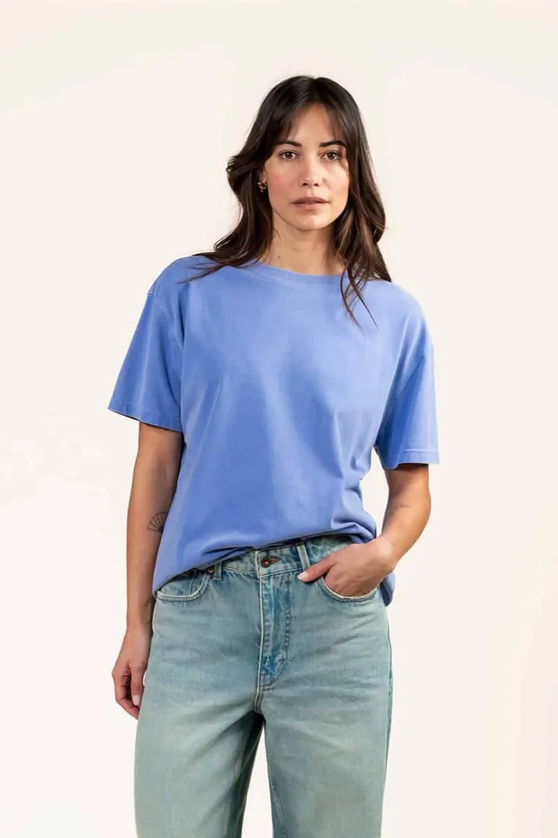 Kuyichi Kuyichi Damen vegan T-Shirt Faye Lila, Lila, – Produktbild 2 von 2
