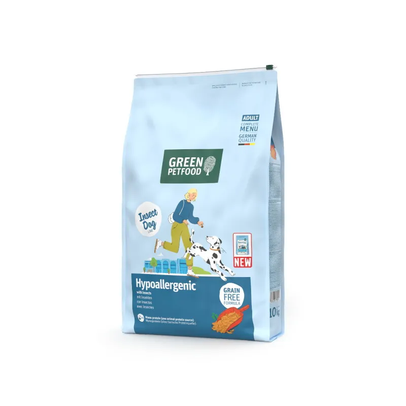 Green Petfood Green Petfood Hypoallergenic with Insects 10kg, Grün, – Produktbild 2 von 3