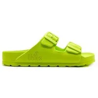 thies Vegane Ecofoam Sandale von thies ® aus recyceltem EVA, Limoncello, – Produktbild 1 von 1