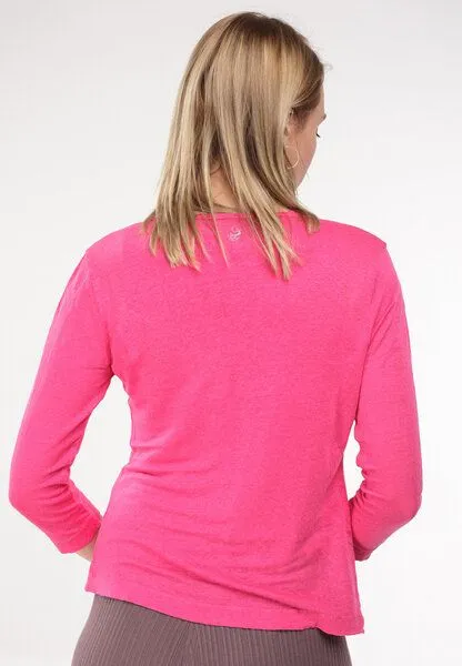 Alma & Lovis Alma & Lovis Kurzjacke aus Leinen | Linen Jacket, Pink, – Produktbild 3 von 3