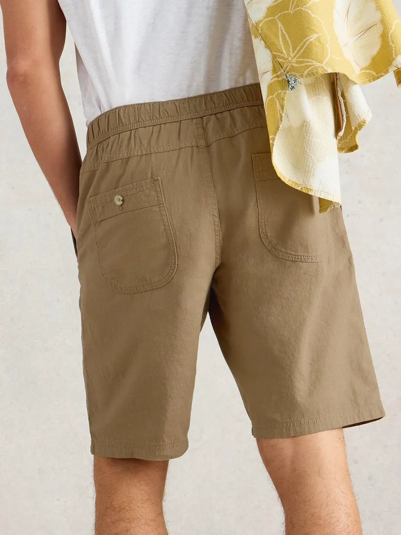 White Stuff Shorts aus Leinenmischung - 34/R, Dunkelblau, – Produktbild 4 von 4