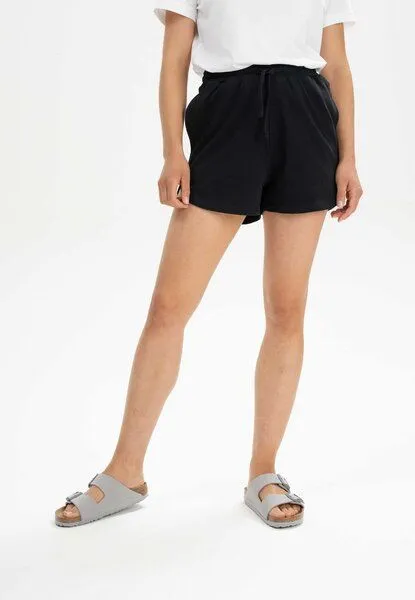 MELA Jersey Shorts Style SUNYATA | von MELA | Fairtrade & GOTS zertifiziert, Schwarz, – Produktbild 1 von 4