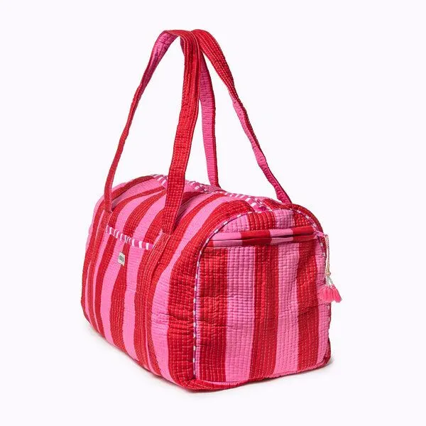 KIKOONI KIKOONI handgefertigte große Baumwolltasche "K. Shopper", Bold stripes love, – Produktbild 3 von 3