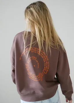SPARKLES OF LIGHT SPARKLES OF LIGHT Sweatshirt | LET US BE PEACE – Produktbild 1 von 1