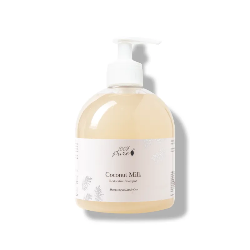 100% PURE® - Purity Cosmetics Coconut Milk Restorative Shampoo 474 ml – Produktbild 1 von 1