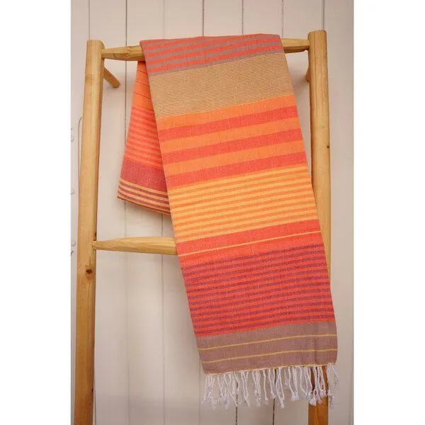 Karawan authentic Karawan authentic Fouta SUD Collection – Hammamtuch aus Bio-Baumwolle, Nude, – Produktbild 4 von 4