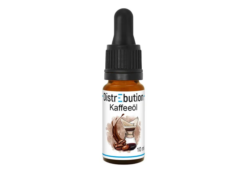 DistrEbution Gesichtspflege Kaffeeöl, 100% Pure & Vegan Hautpflege. Kaffeeöl für die Kosmetik, Coffea Arabica Seed Oil – Produktbild 1 von 5