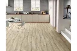 woodstore24 5,5 mm Klick Vinyl (SPC) mit intregierter Trittschalldämmung, Holzoptik weiß geölt, 5,5 (S) x 230 (B) x 1220 (L) mm (2,53m² / Paket) – Produktbild 1 von 1