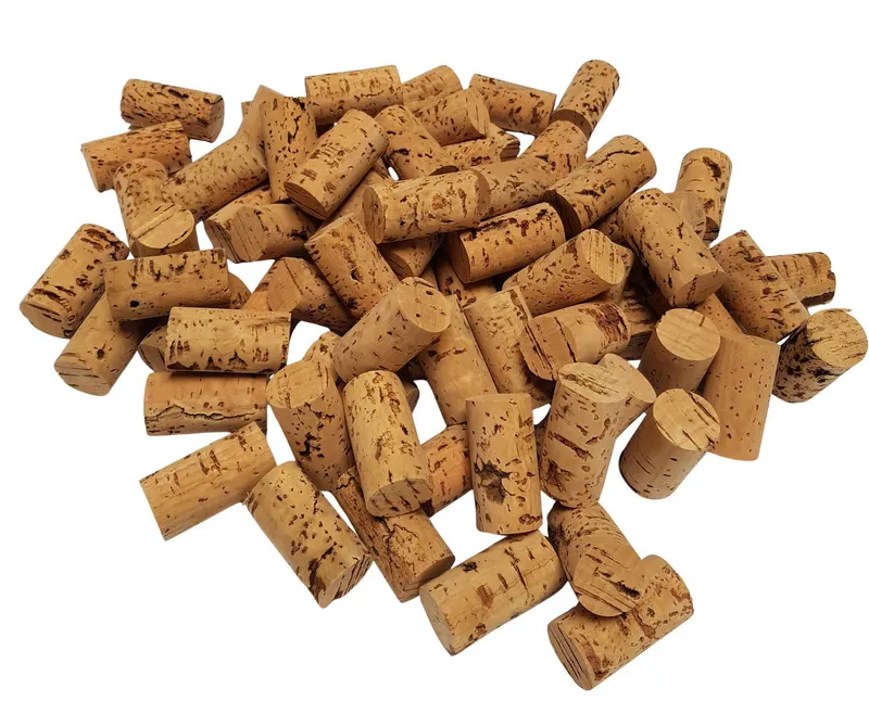 Iberia Kork Bastelnaturmaterial 200 Stück Bastelkorken aus Natur Kork, Beige, – Produktbild 1 von 5