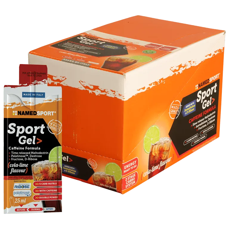 Named Sport NAMEDSPORT Sport-Gel Cola Lime 32 Stk., Energie Gel, Sportlernahrung – Produktbild 1 von 1