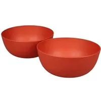 Zuperzozial Zuperzozial Schüssel 18 cm aus nachwachsenden Rohstoffen, Rot, – Produktbild 1 von 1
