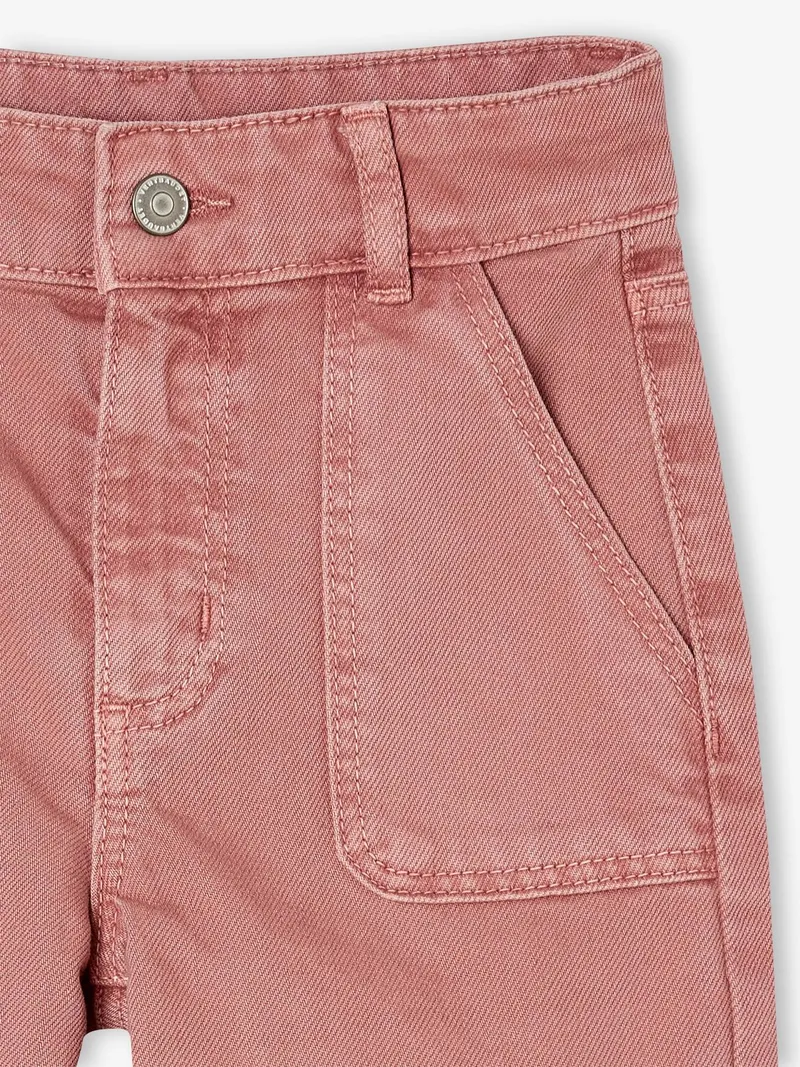 Vertbaudet Weite Mädchen Hose, Altrosa, – Produktbild 2 von 3