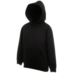 Fruit Of The Loom Fruit of the Loom Cotton Classics-16.2043 Kinder Kapuzen Sweater Gr. 152 black – Produktbild 1 von 1