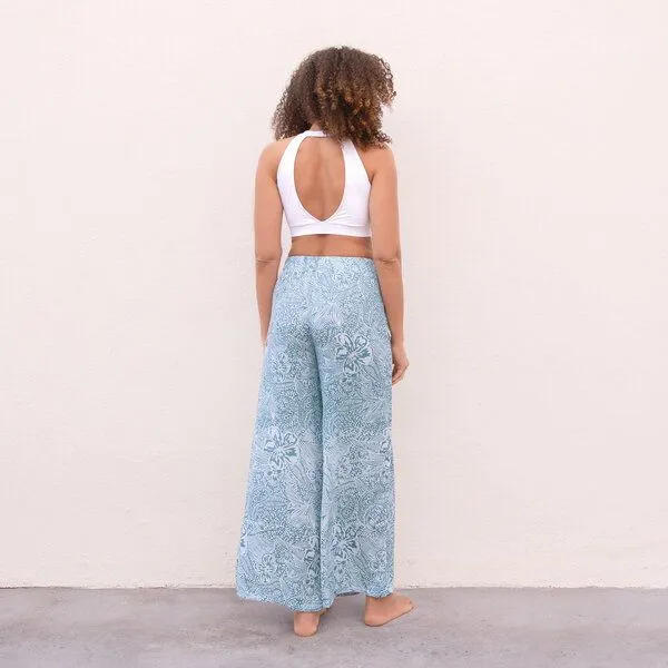 Jaya Jaya MELODY - Damen - leichte Sommerhose für Yoga und Freizeit, Hawaii green/grün, – Produktbild 3 von 3