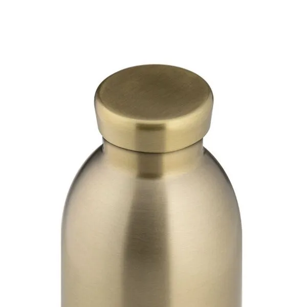 24bottles 24bottles 0,5l Thermosflasche - verschiedene Metallic Designs, Prosecco gold, – Produktbild 2 von 3