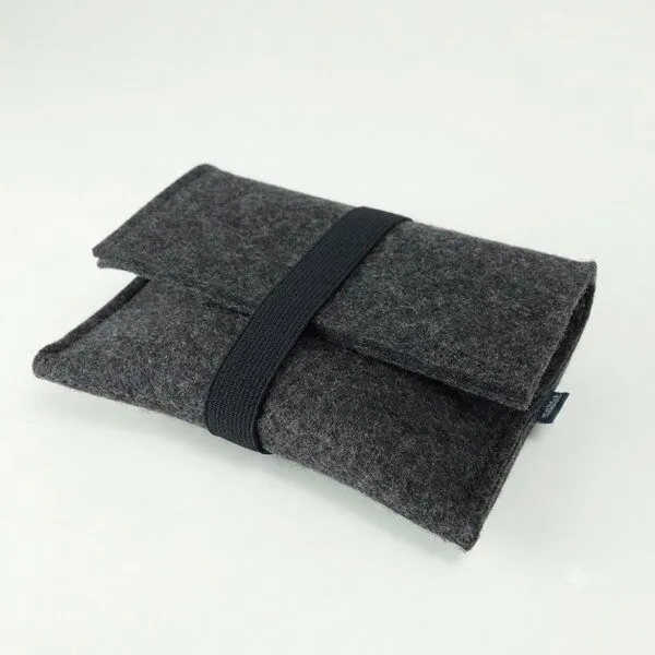matilda k. manufaktur matilda k. manufaktur Kabel Organizer aus Wollfilz 'otto' in 2 Größen, Anthrazit, – Produktbild 3 von 8