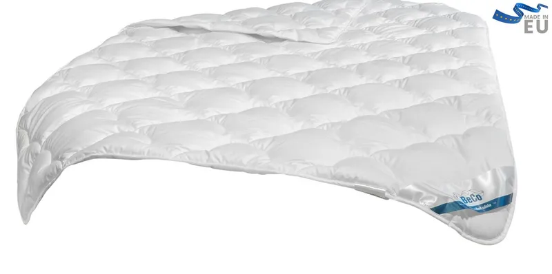 Beco Beco Naturfaserbettdecke BeCo KlimaTop 100% Lyocell - super Klimatisierung, Füllung: 100% Lyocell, Bezug: 55% Lyocell (TENCEL) & 45% Baumwolle, Natürliche Materialien / Hergestellt in der EU – Produktbild 3 von 5