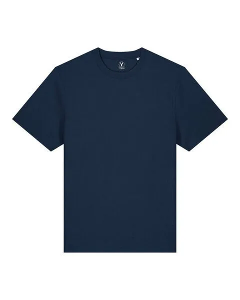 YTWOO YTWOO Nachhaltiges schweres Unisex T-Shirt, Navy, – Produktbild 1 von 4