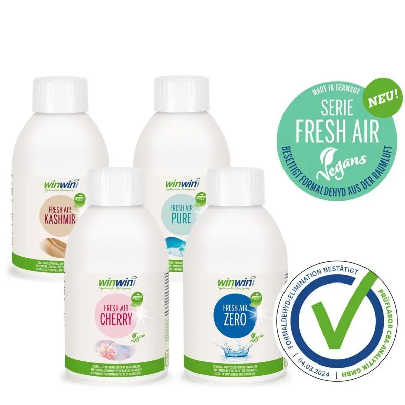 proVISION proVISION SET: FRESH AIR Vegans 'Kashmir' 'Cherry' 'Pure' 'Zero* Luftreinigungs-Konzentrat 250ml – Produktbild 1 von 1