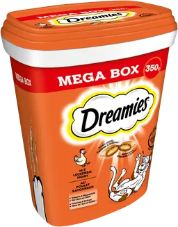 Dreamies DREAMIES Mega Box mit Huhn 350g – Produktbild 1 von 1