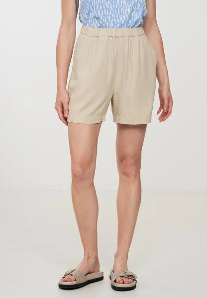 recolution Damen Shorts aus Lenzing ECOVERO | FIR recolution, Oat milk (natur), – Produktbild 1 von 4