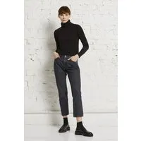 Wunderwerk Wunderwerk Damen Jeans aus Biobaumwolle "Denise straight leg", Schwarz (black 250), – Produktbild 2 von 4