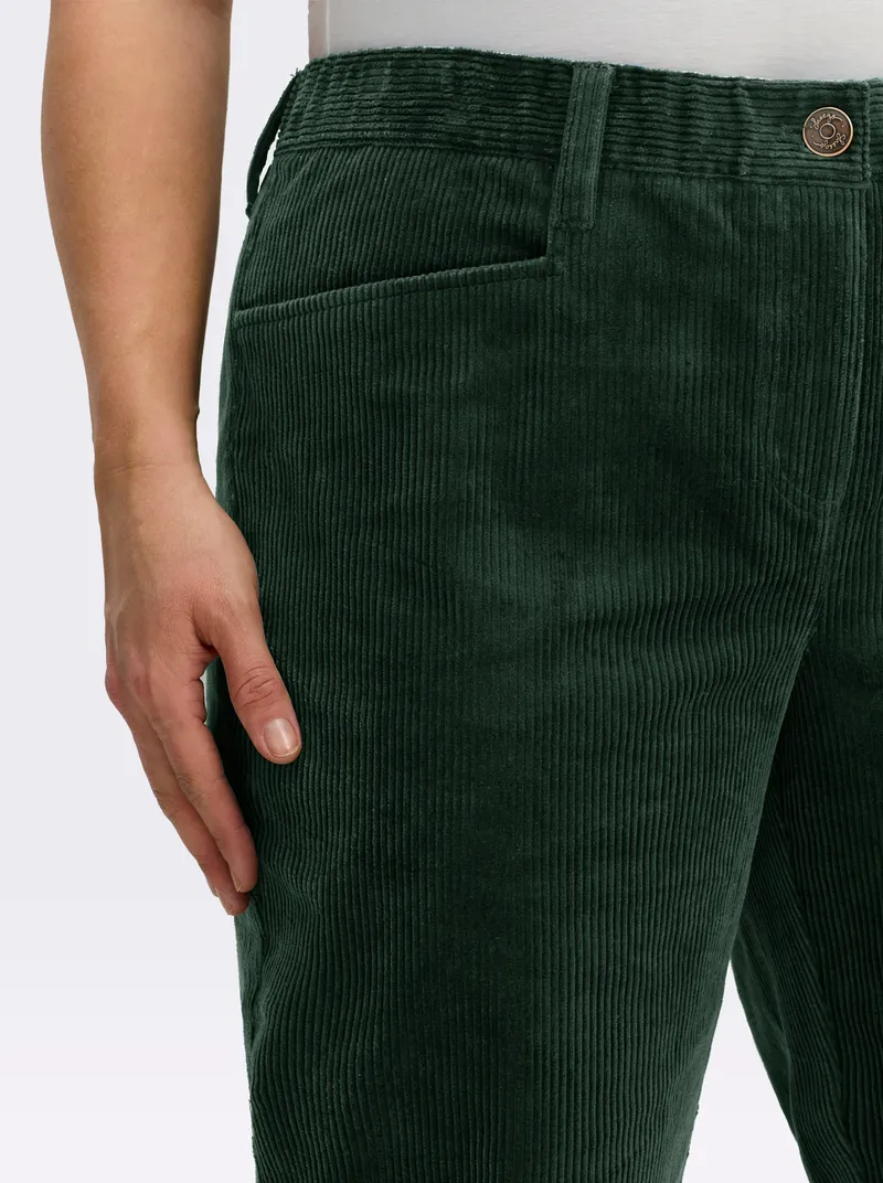sheego Cordhose, Moos, – Produktbild 2 von 2