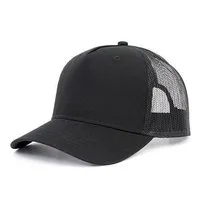 Brain Waves Basecap Trucker Mesh Cap Recycled Brain Waves Kappe 5 Panel, Schwarz, – Produktbild 1 von 1