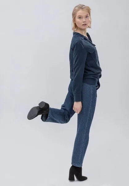 Lovjoi LOVJOI Damen Jeans GREVIE Bio Fair, Blue, – Produktbild 3 von 4