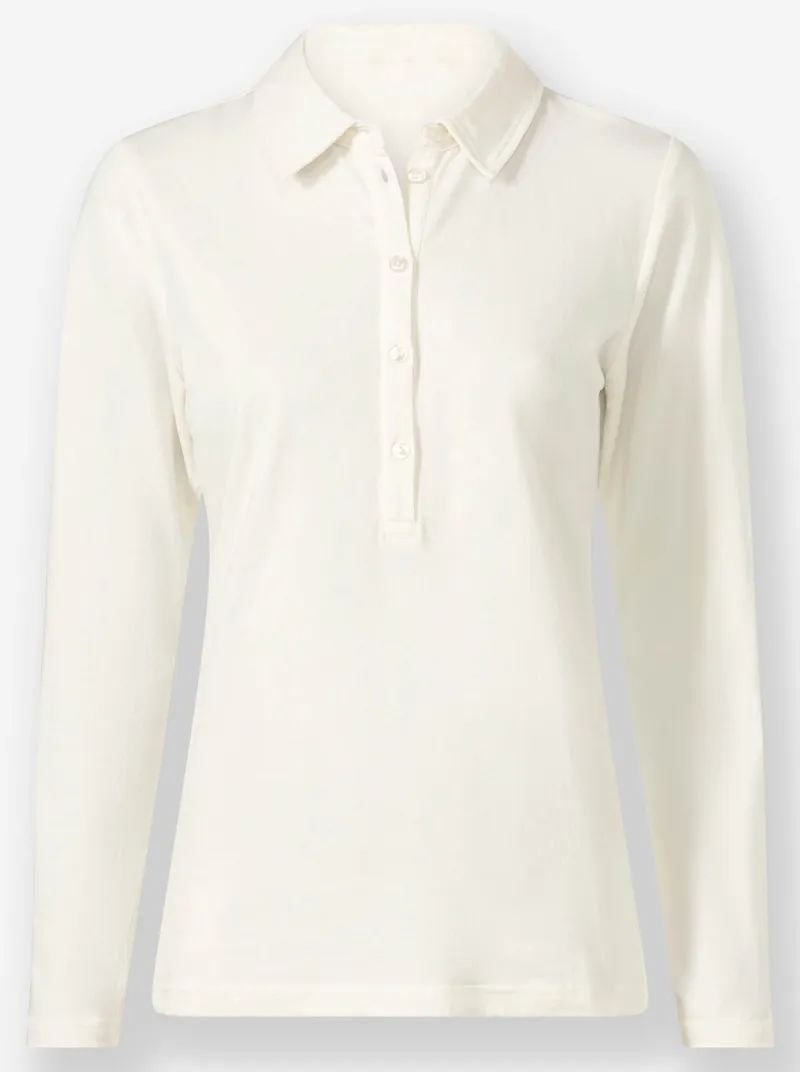 Witt Poloshirt ecru, Ecru, – Produktbild 1 von 2