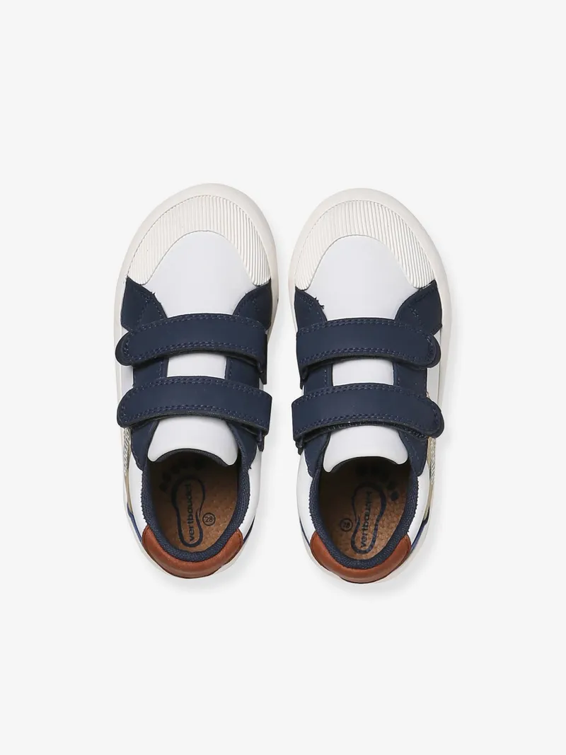 Vertbaudet Vertbaudet Klett-Sneakers Jungen, Set blau, – Produktbild 4 von 4