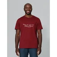 watapparel watapparel T-Shirt Unisex Das ist aber ein schöner Baum, Burgundy, – Produktbild 1 von 1