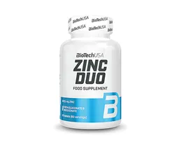 BioTech USA BioTech USA BioTech Zinc Duo (60 Tabletten) Tabletten, 70 g – Produktbild 1 von 1