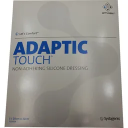 Solventum Germany ADAPTIC Touch 20x32 cm nichthaft.Sil.Wundauflage 5 St Wundgaze – Produktbild 1 von 1