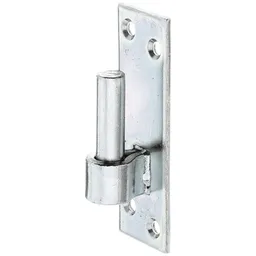 Alberts ALBERTS Kloben a.Platte, Süddeutsche Form, disp.Dorn Ø13mm, Abstand 10mm, Platte HxB110x36mm – Produktbild 1 von 1