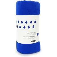 EKOBO EKOBO Strandtuch für 2 aus Biobaumwolle, Royal blue, – Produktbild 1 von 1