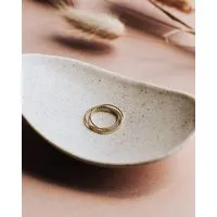lille mus lille mus Ring 'Triple Glitzer' 925 Silber / vergoldet – Produktbild 1 von 1