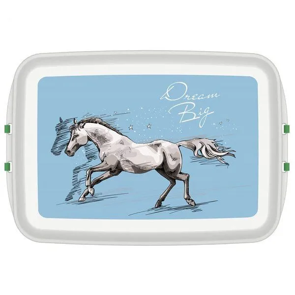Biodora Biodora Bio-Lunchbox (0,8 L) – Verschiedene Designs – Biokunststoff auf Stärkebasis – Made in EU – Produktbild 4 von 8