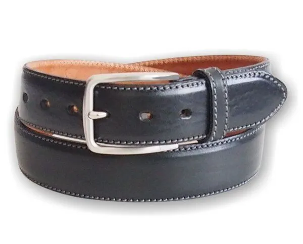 Greenbelts Greenbelts Herren Ledergürtel COLLIN, Schwarz, – Produktbild 3 von 3